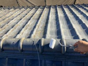 高知市越前町　W様邸
屋根塗装