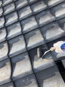 高知市越前町　W様邸
屋根塗装