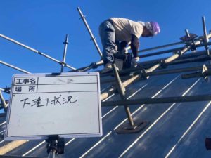 四万十町下呉地　O様邸
屋根塗装