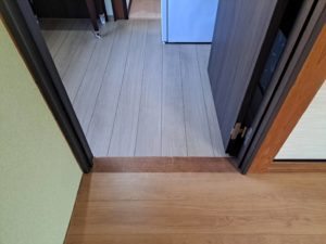 高知市高須西町　Ｔ様邸
床工事