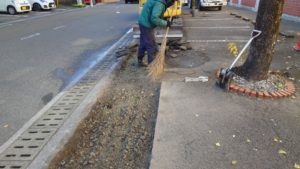 高知市一ツ橋町　カーサ一ツ橋様　舗装工事