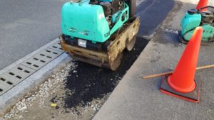 高知市一ツ橋町　カーサ一ツ橋様　舗装工事