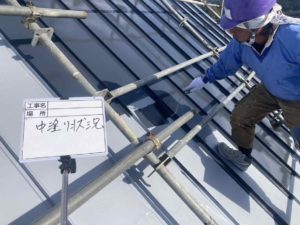 四万十町下呉地　O様邸
屋根塗装