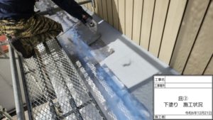 いの町加田　Ｙ様邸
屋根塗装