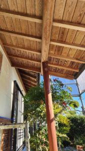 いの町　Ｙ様邸
木部塗装