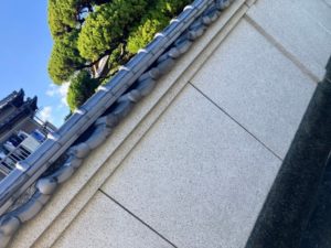 南国市浜改田　N様邸
塀工事