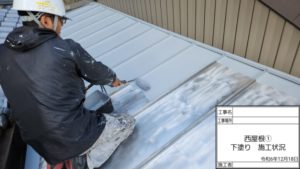 いの町加田　N様邸
屋根塗装