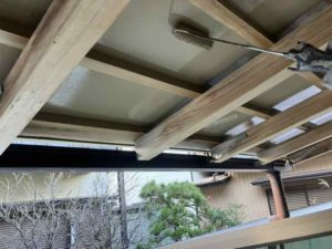 高知市瀬戸西町　H様邸
付帯部塗装