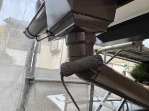 高知市瀬戸西町　H様邸付帯部塗装