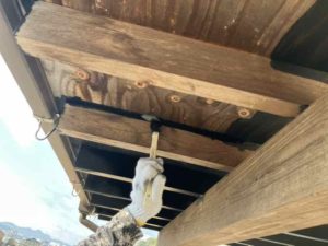 高知市介良乙　T様邸
木部塗装