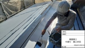 いの町加田　Ｎ様邸
屋根塗装