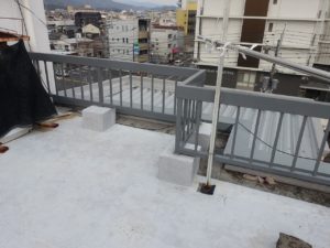 高知市愛宕町　Ｋビル様
鉄部塗装