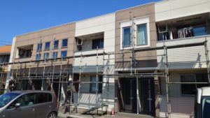 安芸市矢ノ丸　Vマンション様　足場仮設