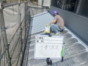 津野町永野　M様邸
屋根塗装