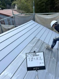 土佐市本村　Ｔ様邸
屋根塗装