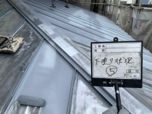 高知市土居町　Ｋ様邸
屋根塗装