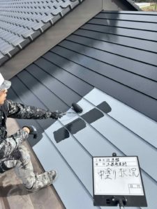 土佐市本村　Ｔ様邸
屋根塗装