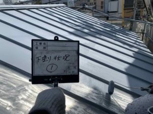 高知市土居町　Ｋ様邸
屋根塗装