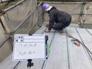 津野町永野　M様邸
屋根塗装