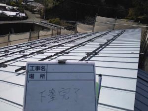 津野町永野　M様邸
屋根塗装
