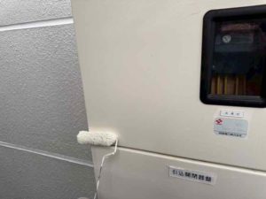 安芸市矢ノ丸　Vマンション様　付帯部塗装