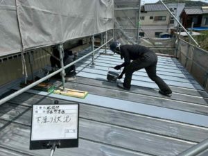 土佐市宇佐町　Ｍ様邸
屋根塗装