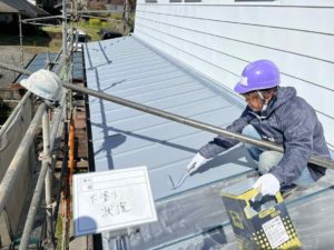 四万十市大用　Ｔ様邸
屋根塗装