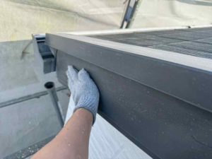 安芸市僧津　Ｋ様邸
付帯部塗装