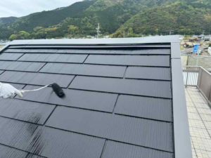 安芸市僧津　Ｋ様邸
屋根塗装