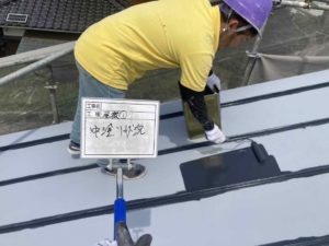 西予市宇和町　Ｋ様邸
屋根塗装