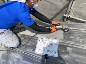 津野町姫野々　Ｓ様邸
屋根塗装