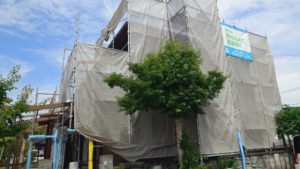 南国市岡豊町八幡　Ｈ様邸　塗装状況