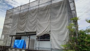 南国市岡豊町八幡 H様邸 塗装状況