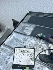 南国市大そね甲　Ｔ様邸
屋根塗装