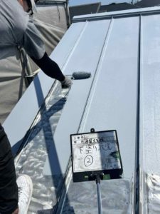 南国市大そね甲　Ｔ様邸
屋根塗装