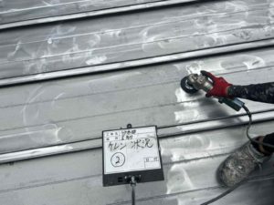 室戸市吉良川町甲　Ｔ様邸　屋根塗装