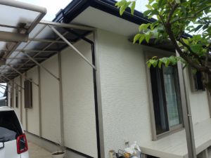 香南市野市町西野　Ｔ様邸　塗装工事