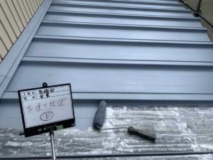 安芸市僧津　Ｔ様邸
屋根塗装