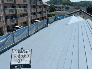 高知市大津乙　Ｎ様邸
屋根塗装