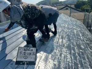 高知市大津乙　Ｎ様邸
屋根塗装