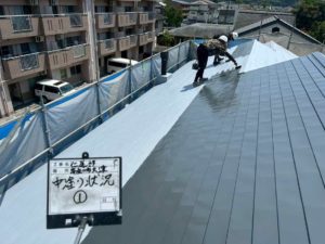 高知市大津乙　Ｎ様邸
屋根塗装