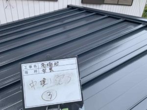 安芸市僧津　Ｔ様邸
屋根塗装