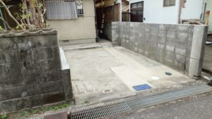 高知市介良 F様邸
車庫解体完了