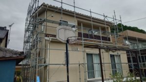 佐川町甲　Ｎ様邸
足場仮設