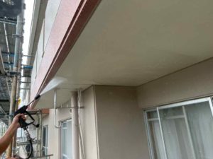 土佐市蓮池　Nマンション様　高圧洗浄