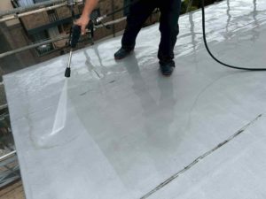 土佐市蓮池　Nマンション様　高圧洗浄