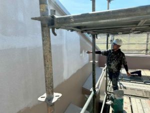 土佐市蓮池　Nマンション様　外壁塗装