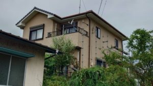 香南市香我美町下分
Ｏ様邸　足場仮設