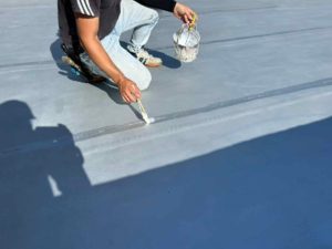 土佐市蓮池　Ｎマンション様　屋根塗装