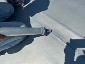 土佐市蓮池　Ｎマンション様　屋根塗装